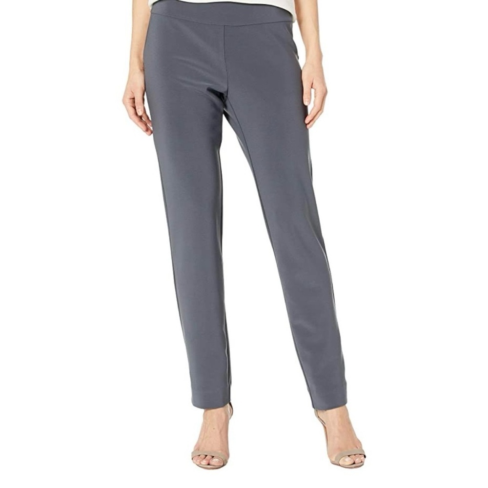 Krazy Larry Long Skinny Dress Pull On Pants In Taupe